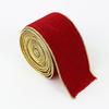 Christmas Irish Velvet 1 Roll Party Gift Packaging Bowknot Ornament for Beginner Starter DIY Art Crafts Decorations