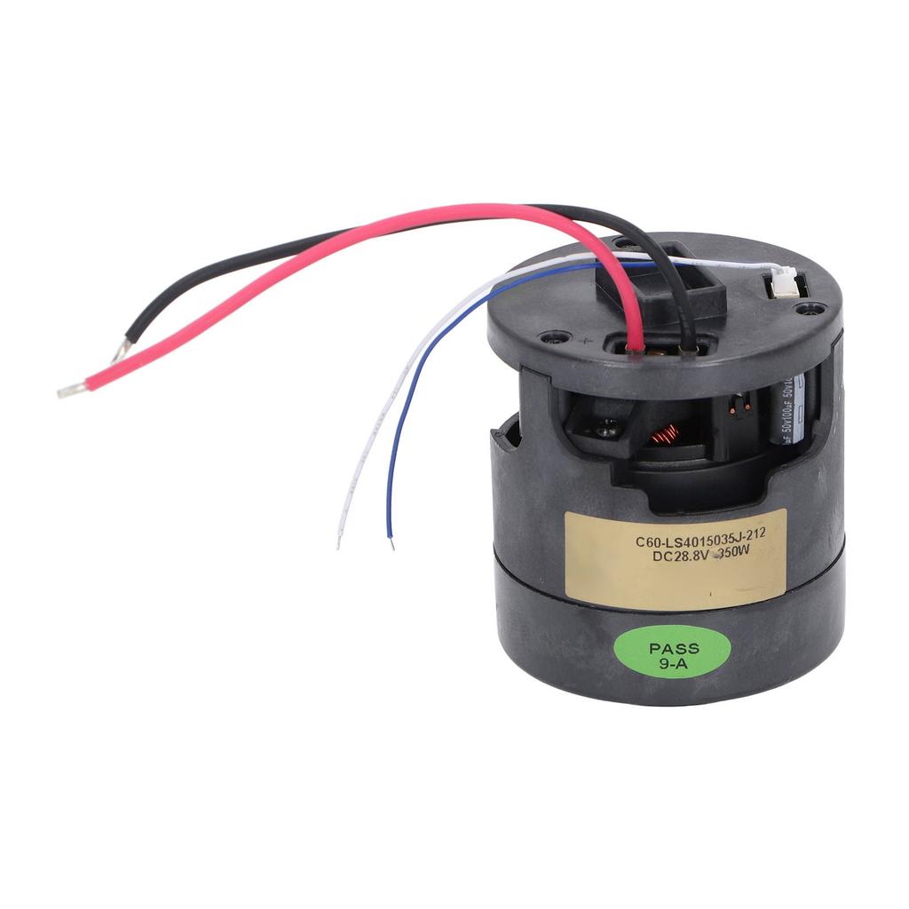 Motor vysavače DC28.8V 350W 100000RPM Černý Bezkomutátorový Lopatky ventilátoru z hliníkové slitiny Vakuový motor