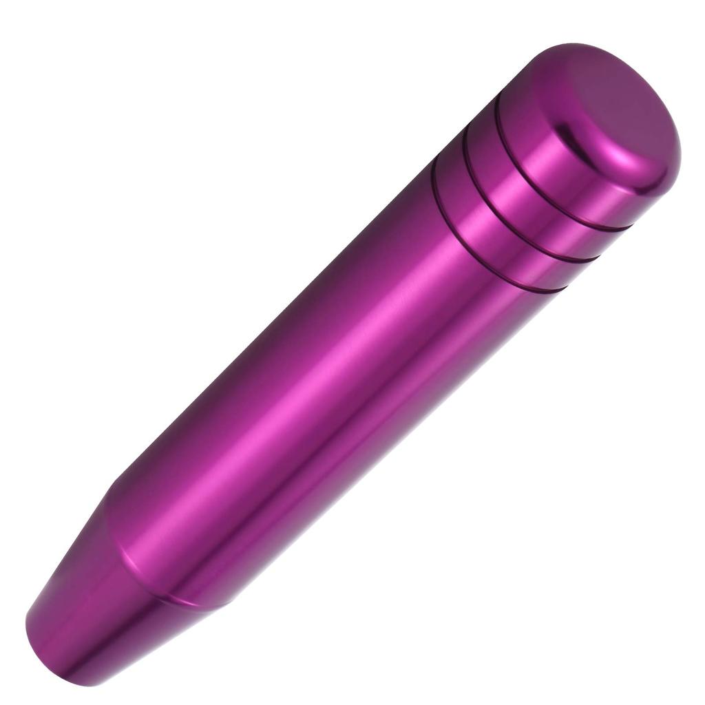 Lunsom 180mm Aluminum Shift Car Shift Lever Knob Extension for Automatic and Manual Cars Knob, (Purple)