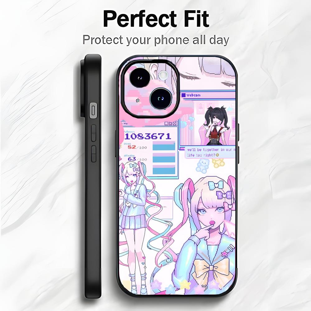 

Cute Game N-Needy Streamer Overload Phone Case Phone Case Soft Packaging Lightweight For iPhone17 16 15 14 13ProMax iphone12promax