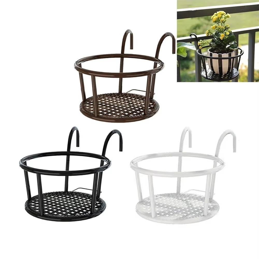 Garden Decoration Hanging Flower Stand Durable Hanging Suspension Rack Basket New Flower Pot Rack