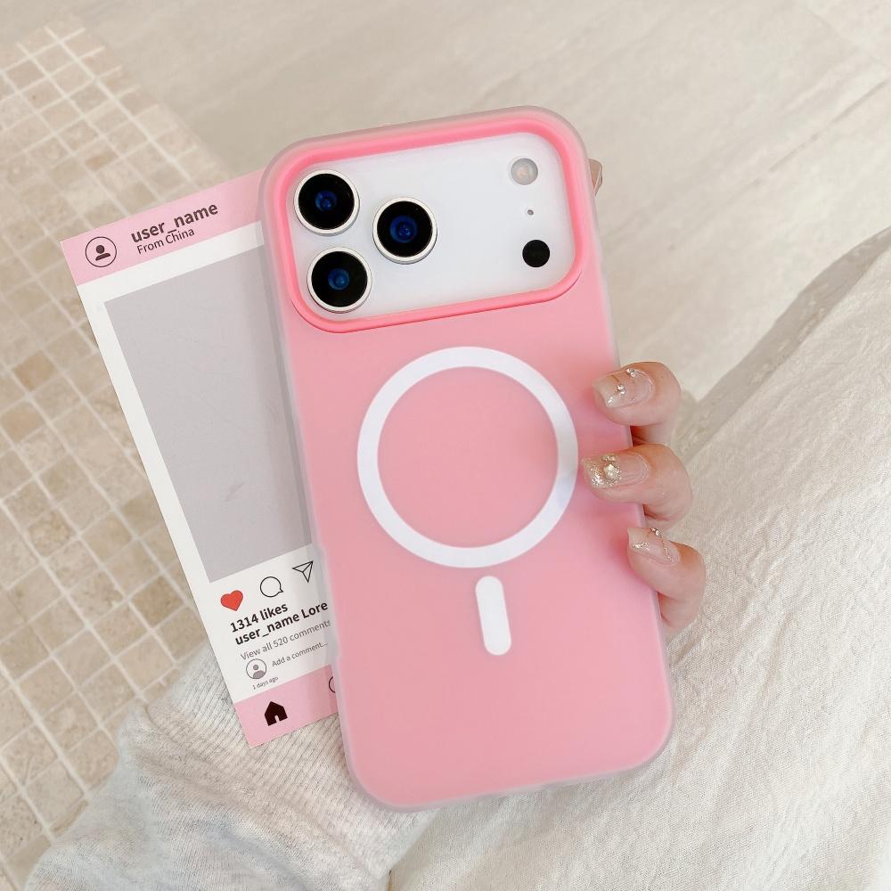 Candy Matte Case for iPhone 17 Air 16 15 14 13 12 11 Pro Max Plus 17ProMax Soft Silicone+Hard PC Translunt Back Cover