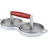 Double Burger Press Hamburger Maker, Aluminum Alloy Non-Stick Hamburger Kitchen Tools for Easily efficiently Making Delicious Burgers