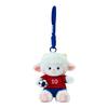 Love Sports Sheep Plush Toy With Soft Short Pile For Kids Room Decor And Comfort