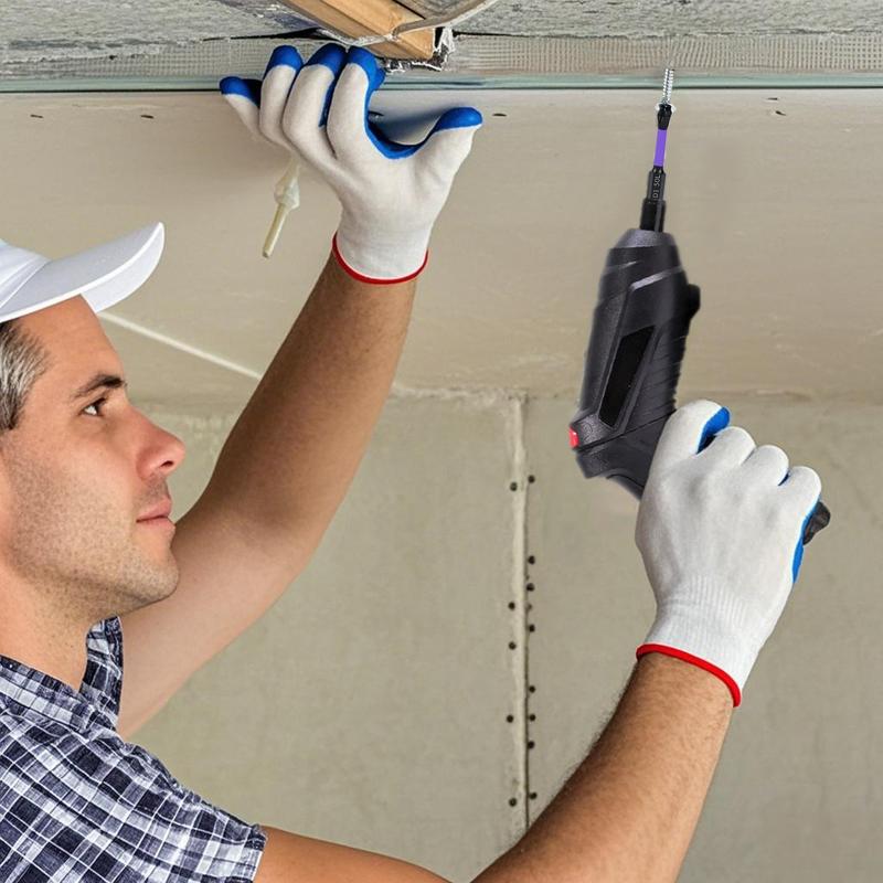 New Magnetic screwdriver Bit Set 5Pcs/set shock-absorbing Metal Screw Driver Power Tool Accessories For Electrician