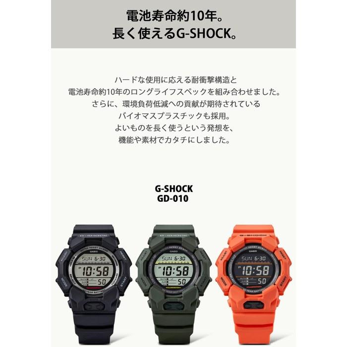 [Casio] G-Shock GD-010-3JF Men's Watch, Khaki
