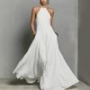 Summer Women Dress With Backless Design For Casual Travel And Party Wear