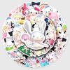 50 Cartoon Cinnamoroll Waterproof Stickers for Guitar, Notebook, Luggage, DIY.