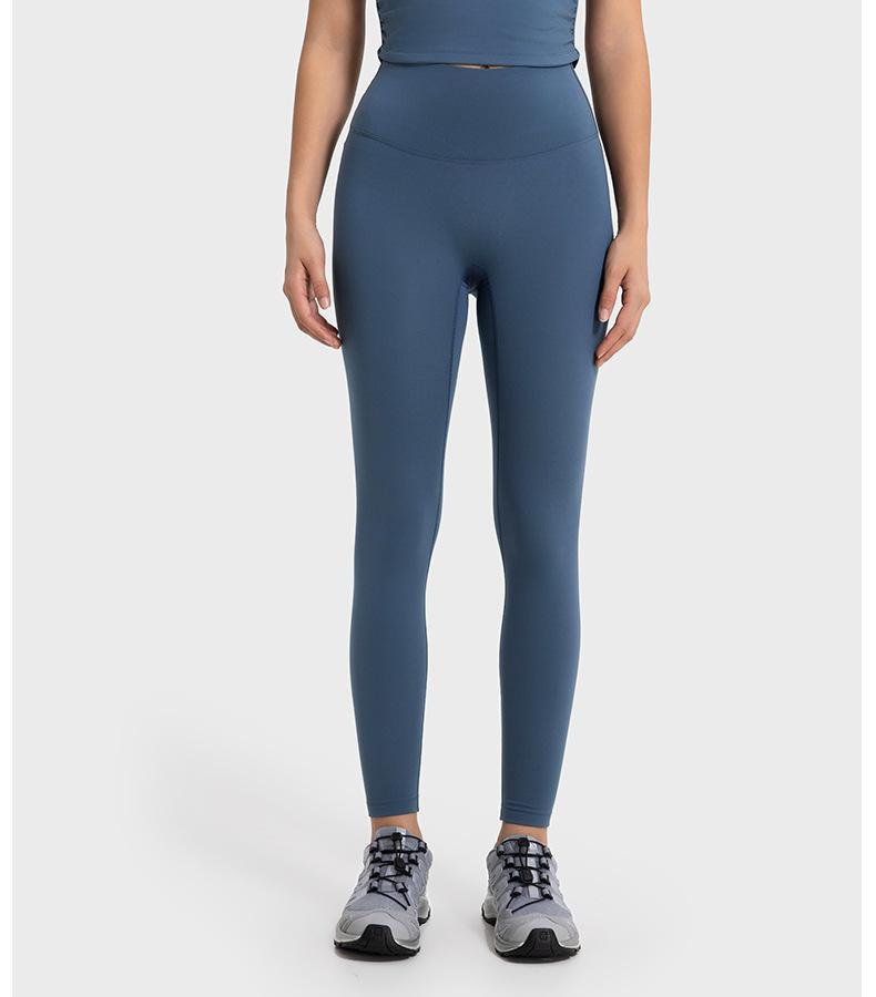 

Модные повседневные удобные универсальные облегающие женские брюки для похудения с высокой талией, подтягивающие живот, утягивающие бедра, неловкие свободные штаны для йоги S(4) темно-синий