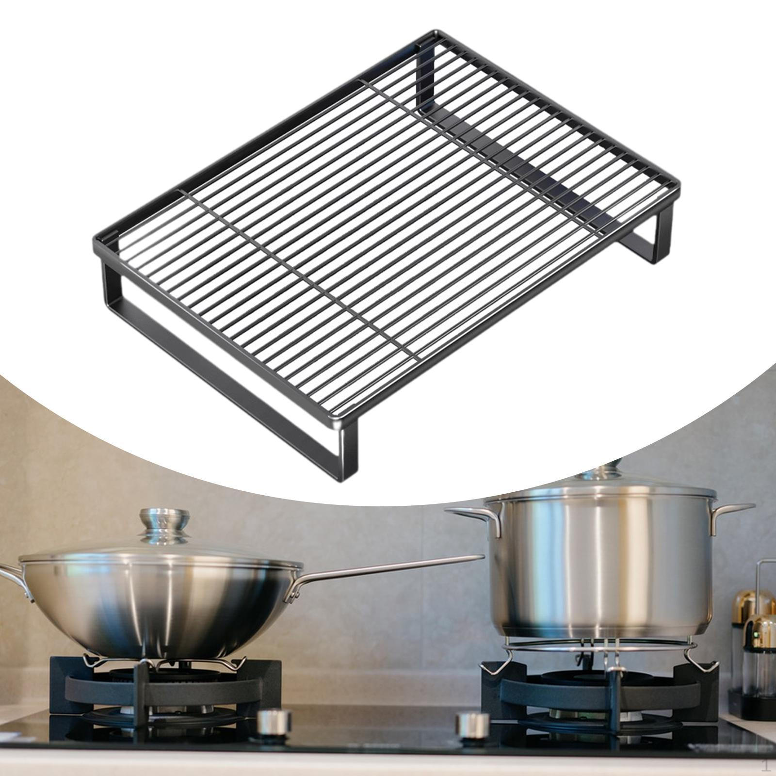 

Induction Cooker Rack Cookware Holder Stand Easy to Clean Kitchen Gas Stoves