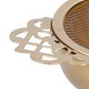 Stainless Steel Tea Strainer Loose Leaf Tea Infuser Filter Double Ear Kitchen Gadget