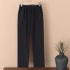 2025 High-Waisted Straight-Leg Pants for Mothers and Grandmothers, Plus Velvet, Thickened for Winter