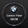 Carbon Fiber Leather Car Steering Wheel Cover Auto Accessories For M X1 X3 X5 X6 X7 G20 G30 E39 E46 E90 E92 F10 F15 F25 F30