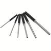 9Pcs Pin Punch + 25MM Rubber Double Sided Hammer Heavy Duty Rolling Pin Punch Set Double Sided Hammer with Retainer Gun Repair