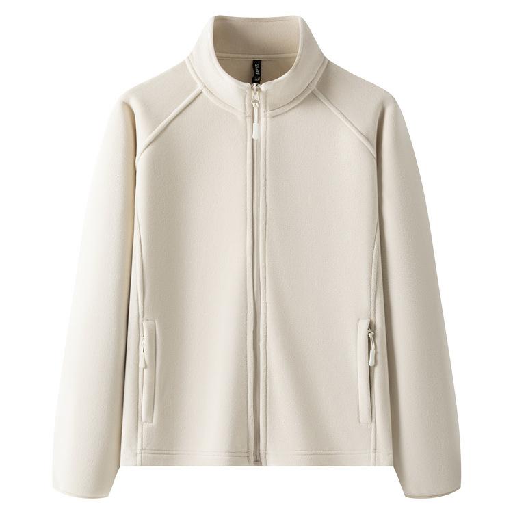 

Бархатная Утепленная Теплая Одежда для Осени и Зимы для Людей Среднего и Пожилого Возраста, Внутренние Рукава, Куртка-Кардиган, Флисовый Бархат 5XL