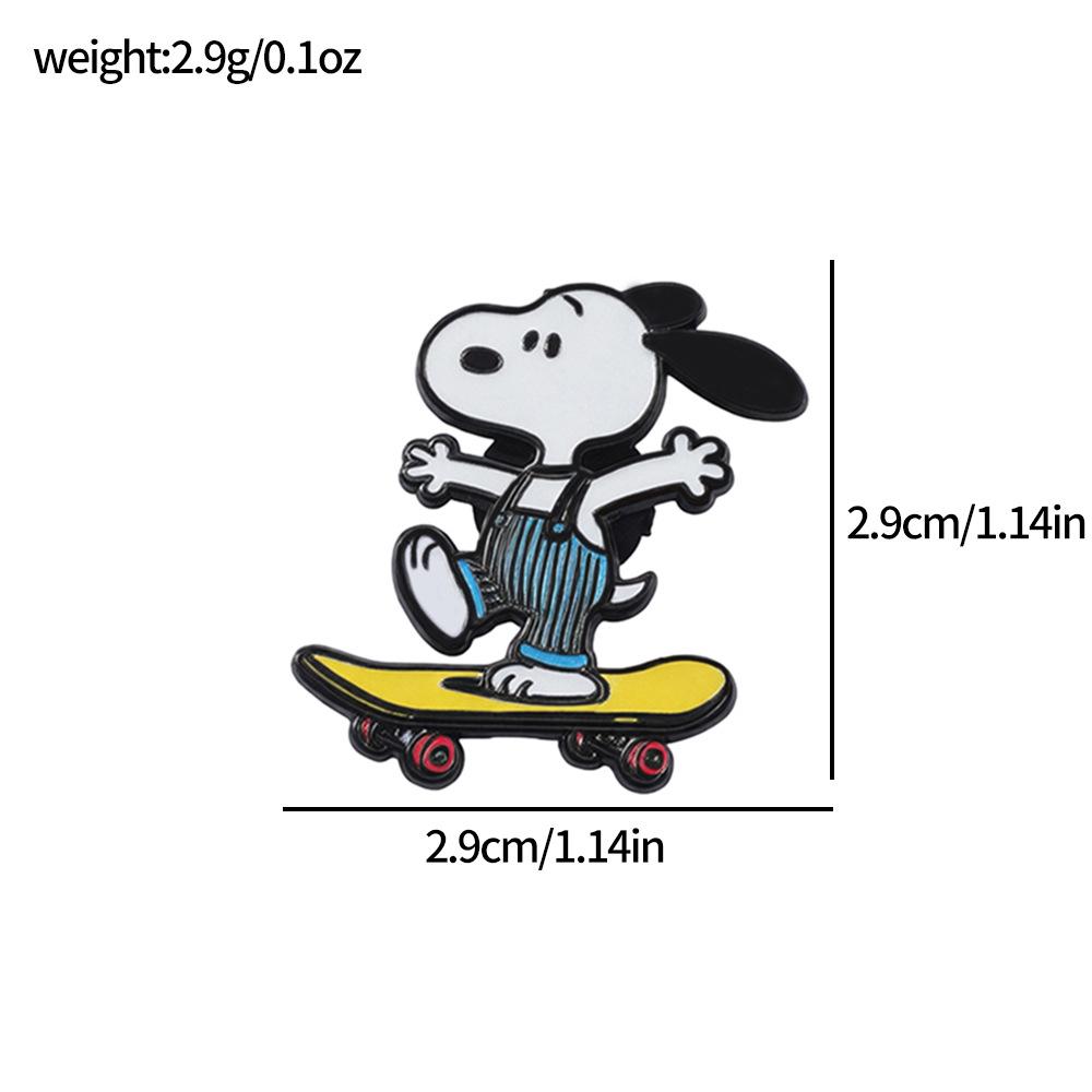 Cartoon cute Square Pants Enamel Lapel Pins Cartoon Character Collectible Badges Cute Children's Perfect Gift Jewelry for Backpacks