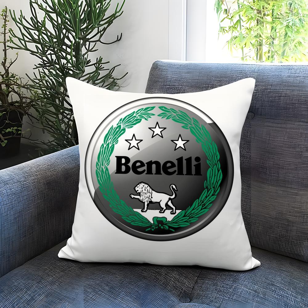 Hot Cool B-Benelli Cushion Cover Comfortable Reversible Pillow Cover Ideal for Car Sofa Bedroom & Beyond