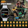New Smart Watch Men 1.83'' AMOLED Screen 700MAH Outdoor Sports IP68 Waterproof Heart Rate GPS Grack Bluetooth Call Smartwatches