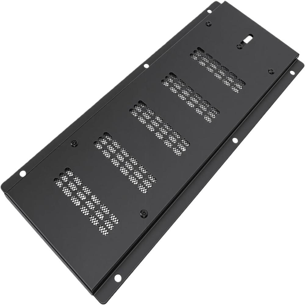Black Color Foundation Vent Cover 16x6.5 Inch Size Heavy Duty Vent Cover  For Garage
