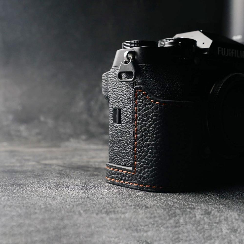 Camera Genuine Leather Cowhide Bag Body Case For Fujifilm T-X5 T X5 Tx5 Protective Sleeve Base Camera Half Protective Case