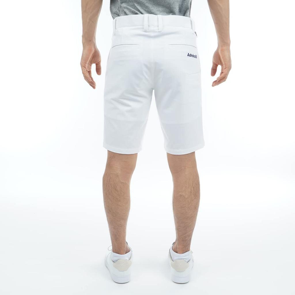 Admiral Golf Men's 4-Way Stretch Basic SP Golf Pants, White