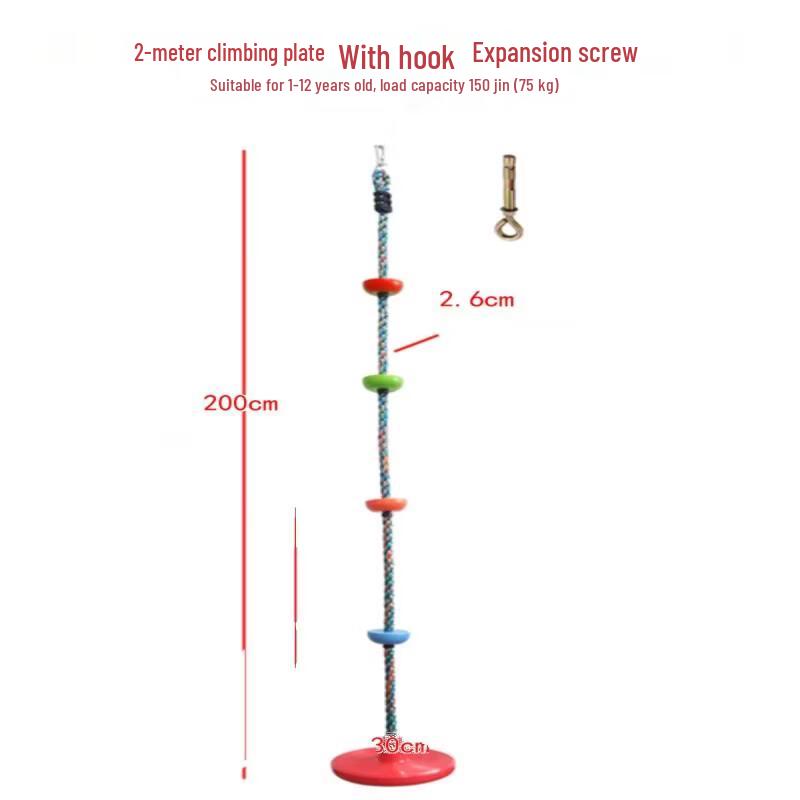 Kids' Outdoor Swing Climbing Disc Set