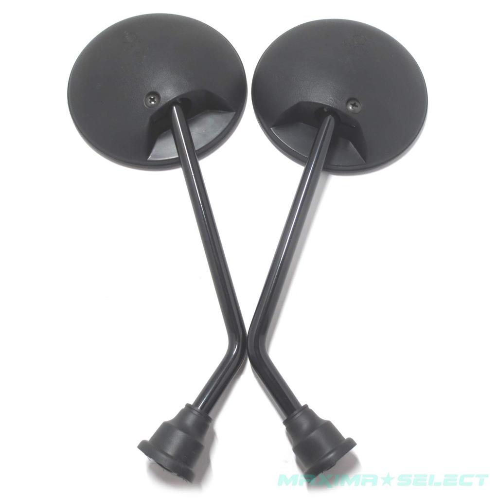 MAXIMASELECT Motorcycle Round Convex 10mm M10 Genuine Compatible with Dio Magna Super Cub of Mirrors, Right-Handed Thread, Universal, Type, Honda,