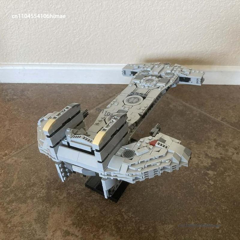 NEW Stargate Thor's Bilskirnir Midi-Scale MOC Spaceship Military Building Blocks DIY War Battle Assemble Bricks Kids Toy Gift