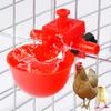 10Pack Automatic Chicken Drinking Bowl Poultry Water Drinking Cups Chicken Fowl Drinker Cups Hanging Duck Goose Quail Farm Tool