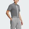 Adidas Primeknit Seamless Mock Shirt Color Block Golf Short Sleeve T-Shirt Men Tops Gray IN6651