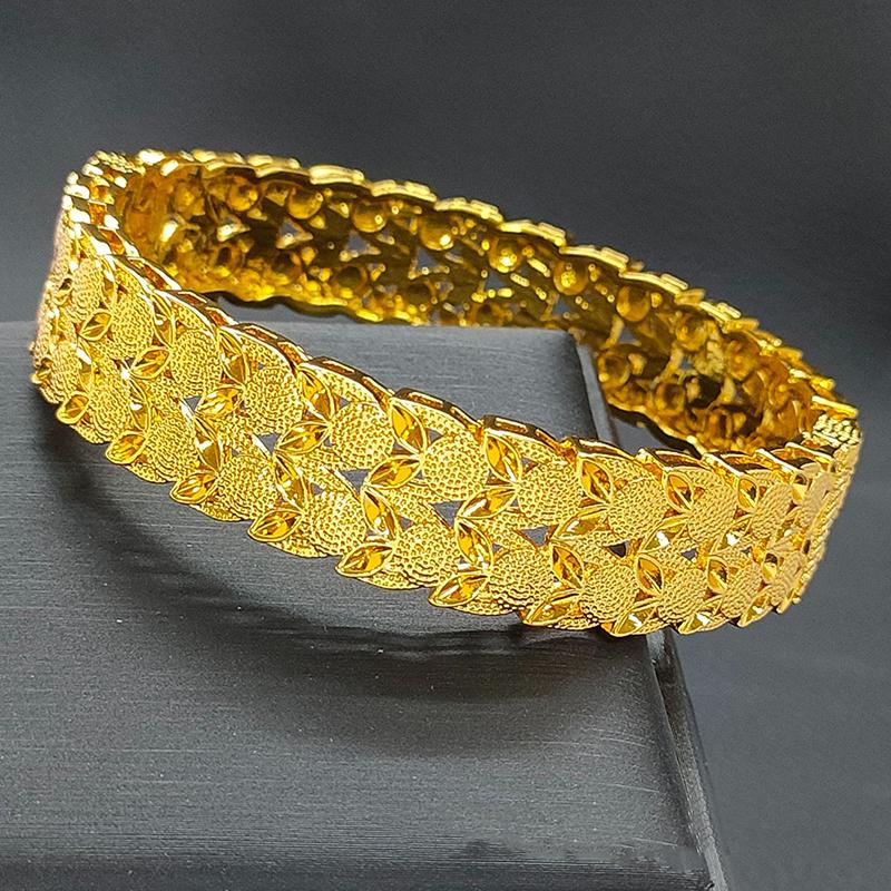 

24K Gold-Plated Bracelet Dubai Bride Indonesia Women S Wedding Sand Gold Bracelet Jewelry