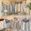 Autumn 2025 Baby Princess Pajama Set: Ruffle Edge, Peter Pan Collar, Cute Sleepwear 85025