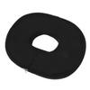 Donut Pillow for Sitting Memory Foam Ergonomic Breathable Hollow Office Chair Cushion Pad Black