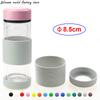 Silicone World 2pcs/set 8.5CM Silicone Cup Bottom Protective Cover Cup Holder 85MM Silicone Cup Cover Glass Cup Sleeve Non-slip
