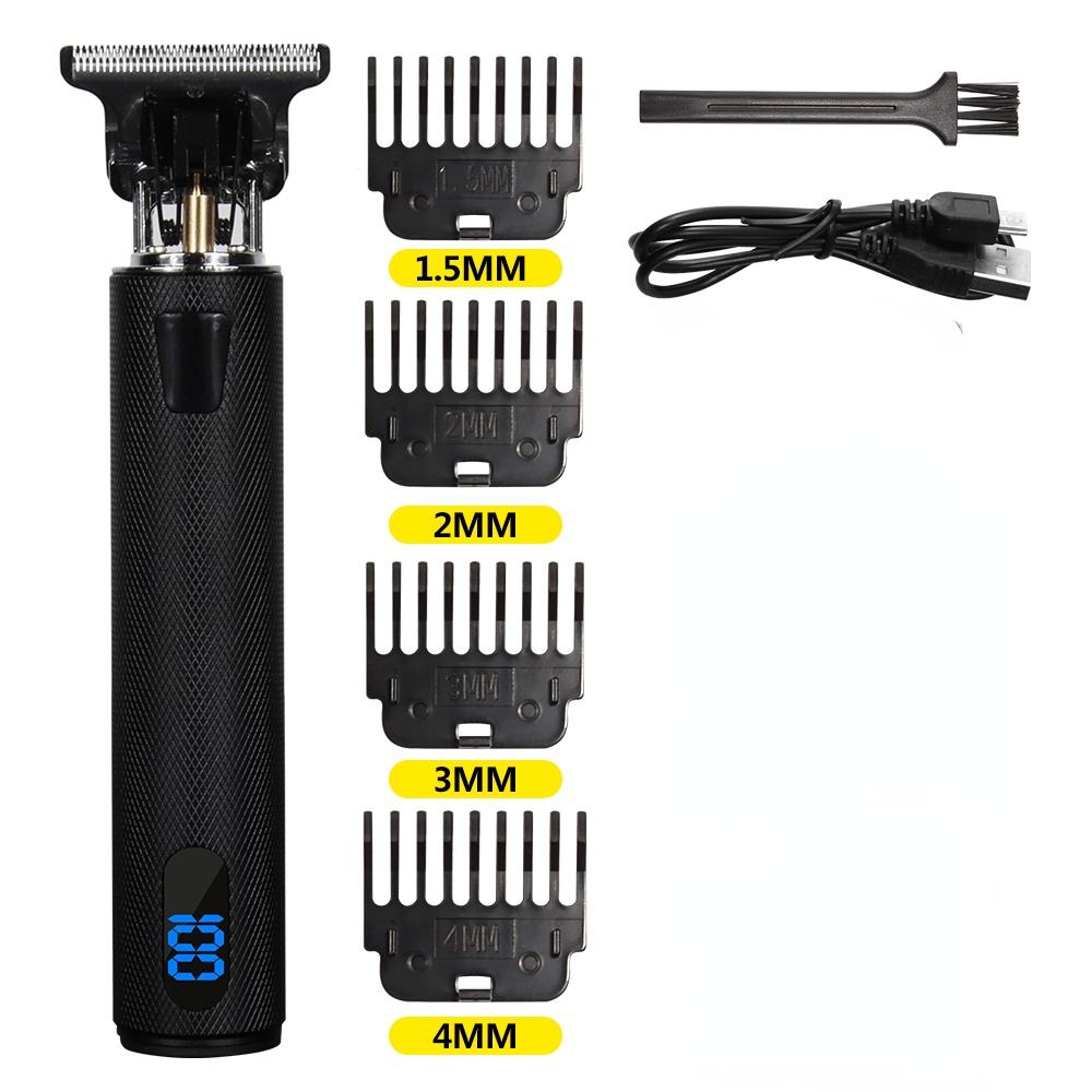 Buy T9 USB Electric Hair Cutting Machine Rechargeable New Hair Clipper Man Shaver Trimmer For