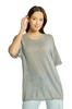 Women' Summer Blouse Estera, One Size, Cameo, Silver