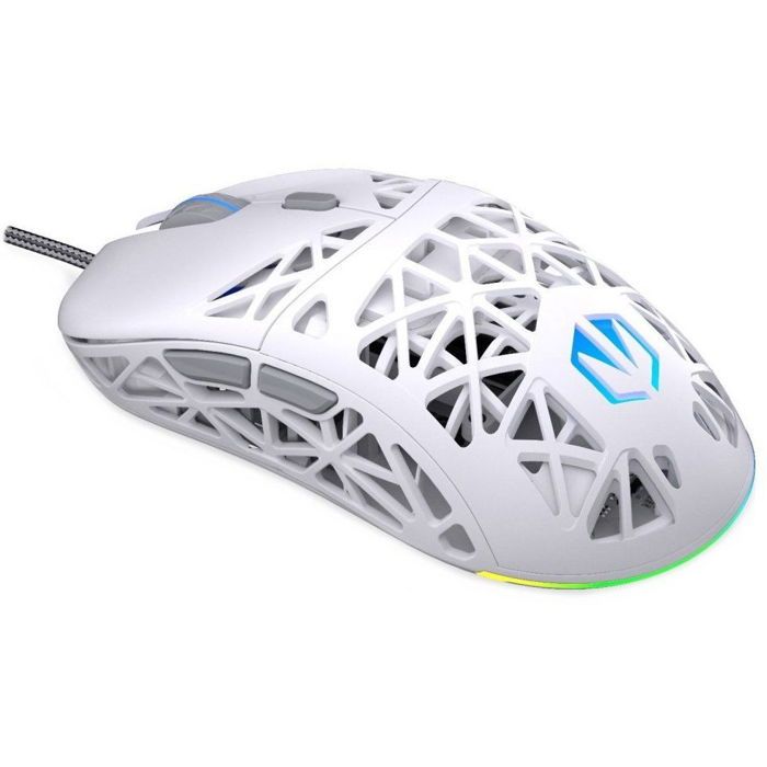 Souris de jeu - ENDORFY - LIV Onyx White - Filaire - 12000 DPI - Rétroéclairage RGB