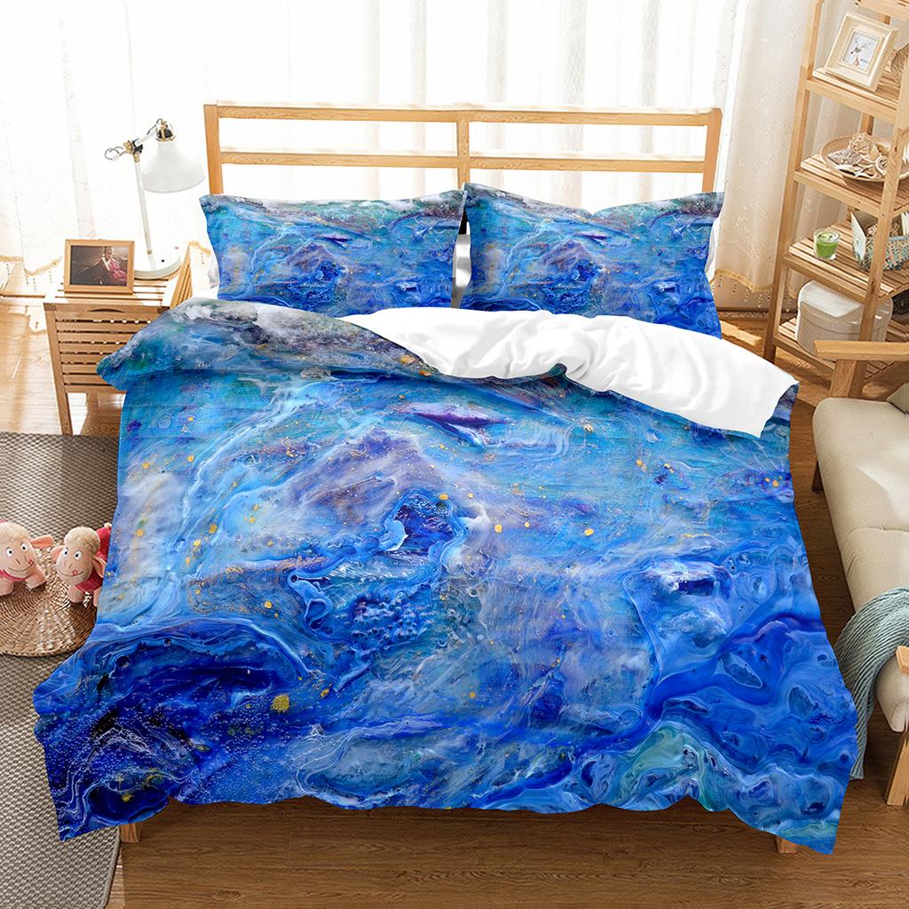 Polyester Comfortable Stylish Pattern Duvet Cover Set With Duvet Cover And Pillowcases King Queen Twin Sizes For Boys Girls And Kids