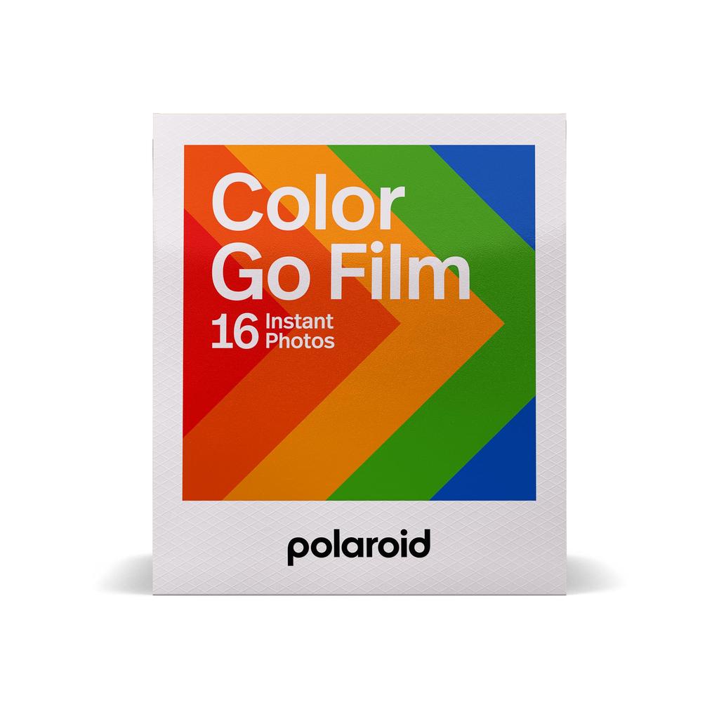 Polaroid Instant Film Polaroid Go film double pack color film 16 sheets frame color white - (6017)