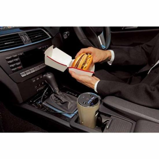 Sharp Plasmacluster Ion In-Car Generator, Black, IG-DC15-B