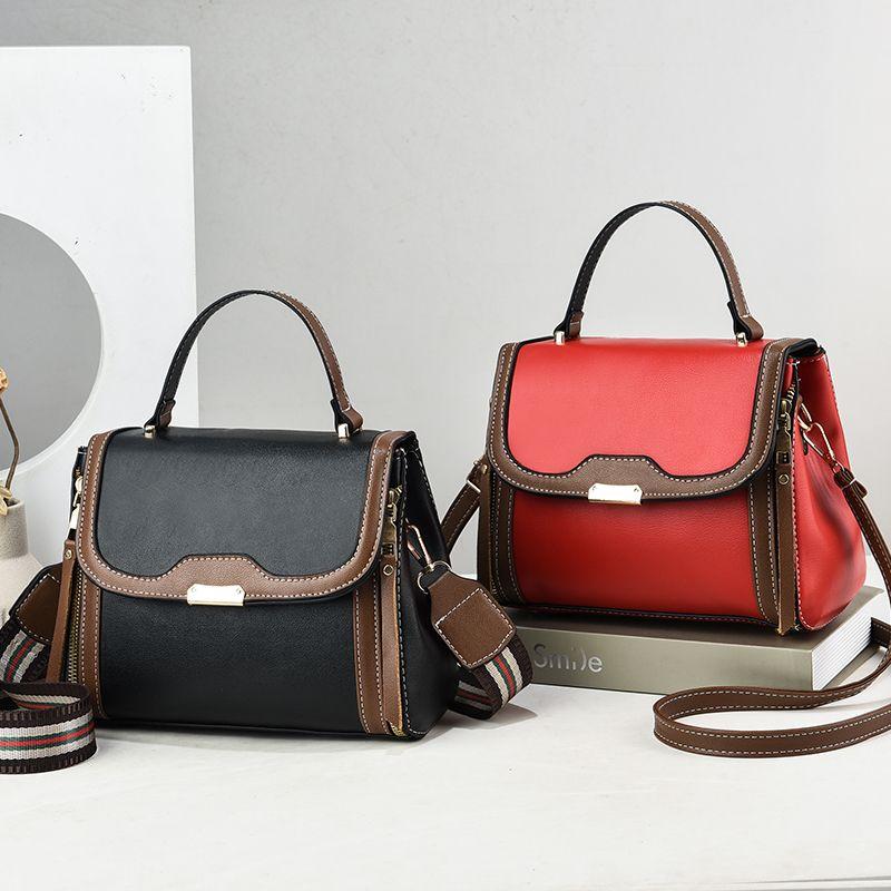 Fashion Versatile Shoulder Oblique Straddle Large Capacity Shoulder Bag Leisure Shopping Temperament High-grade Women's Handbag