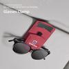 Car Sun Visor Glasses Box Sunglasses Clip Card Ticket Holder For Volvo XC90 V90 V60 XC60 V40 S80 S60 S90 C40 XC40 V70 XC70 C30 C