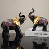 Elephant Ornaments Attract Wealth Elephant Moves Latest Home Use Living Room Coffee Dining Table TV Cabinet Decoration Opening Wedding Gift Idea