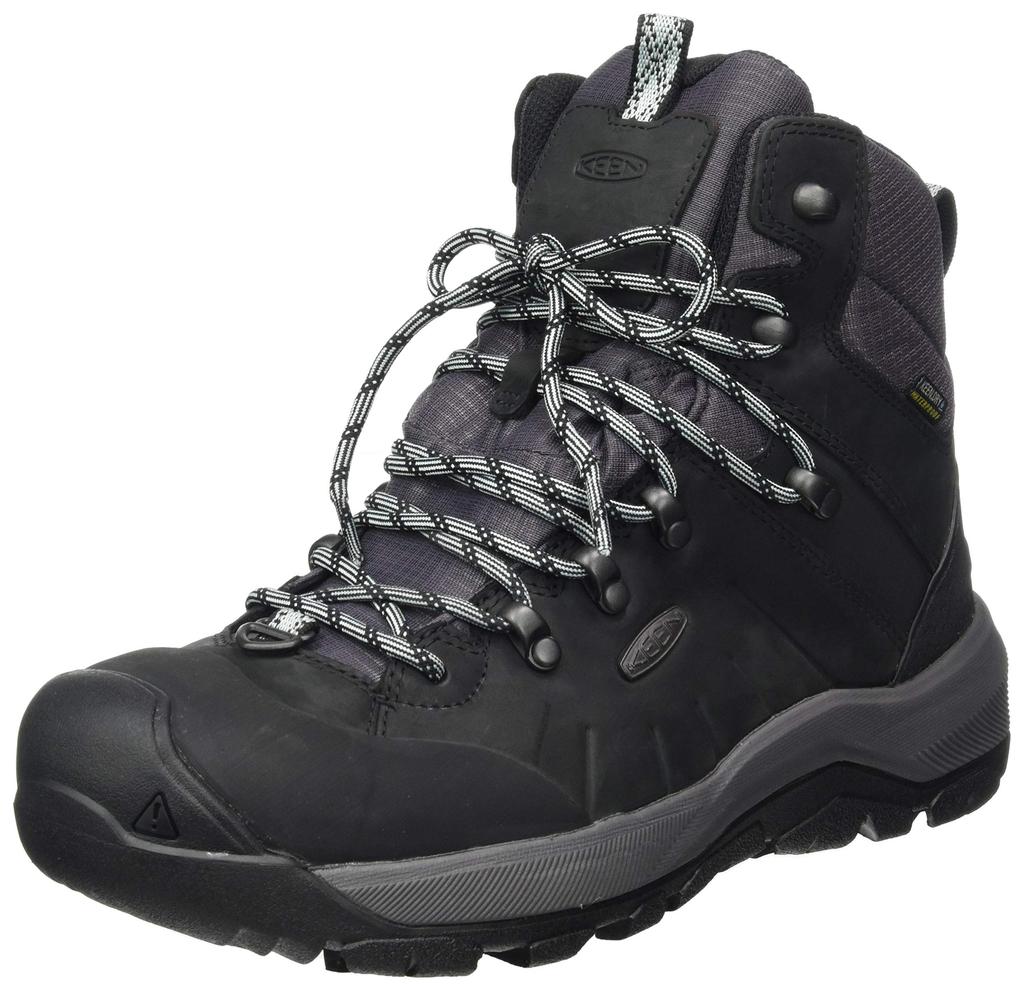 KEEN REVEL IV MID Polar Size cm Women's Boots, Black/Harbor Gray, 23.5