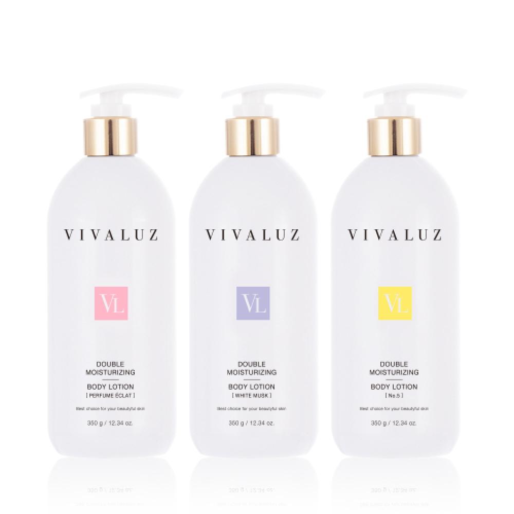 Vivaluz Double Moisturizing Body Lotion 3 Types Perfume Eclat