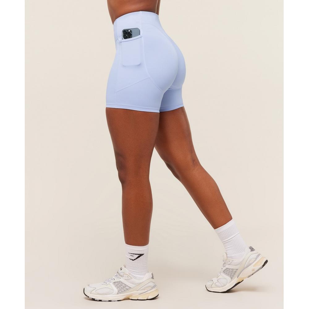 Gymshark Lifting Pocket Shorts Peri Blue B3b6k Udr2