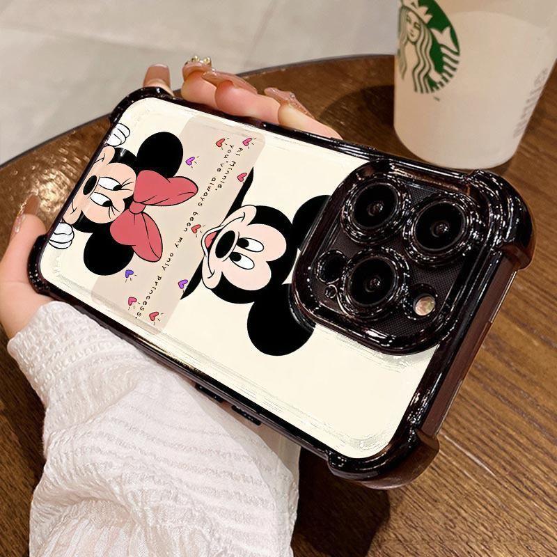 Painted cartoon suitable for Huawei Nova14 four-corner anti-drop mobile phone case Honor X9D Minnie Mickey X7D protective case
