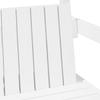 Solid Wood Bed and Bench with Roof White 75x190 cm Pine Wood