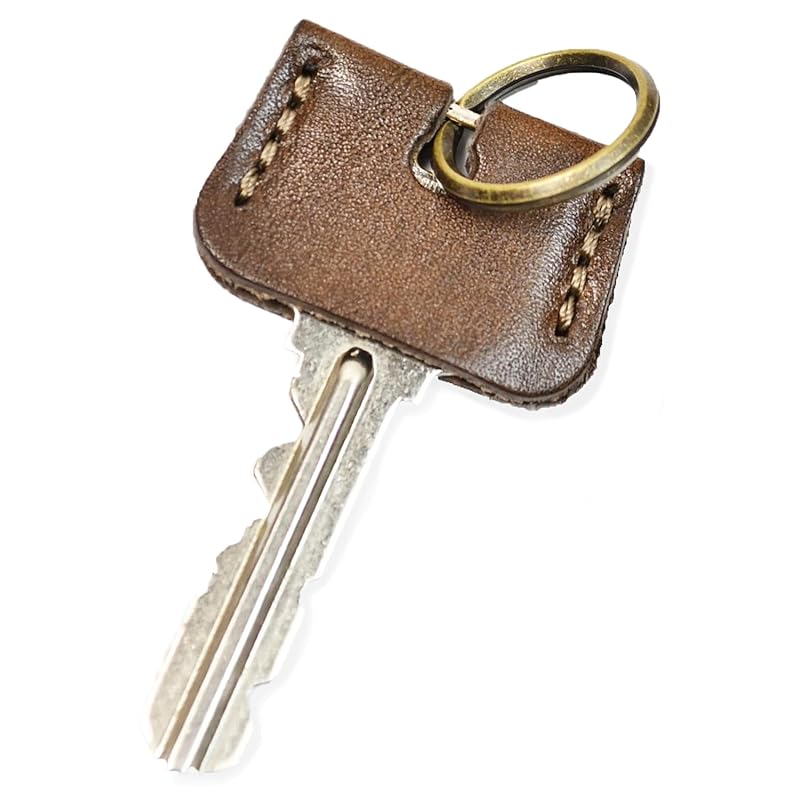 

atelierCODEL key cover key cover leather house key key key cover 1 piece (1, dark brown)