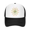 Firework Mesh Trucker Hats for Unisex Women Adjustable Casual Fashion Baseball Caps for Outdoor Activities